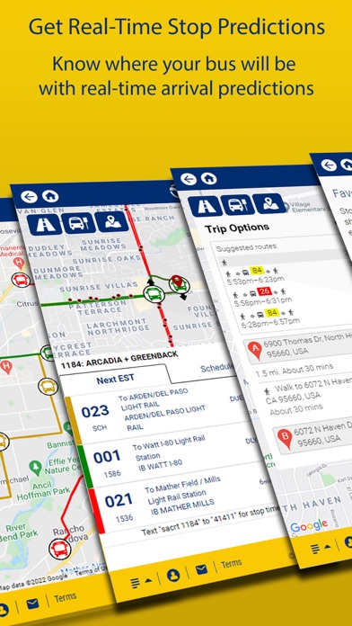 SacRT BusTracker Screenshot