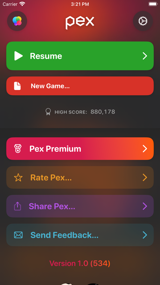 #2. Pex - Relaxing Puzzle Game (macOS) Podle: Martin Kenny