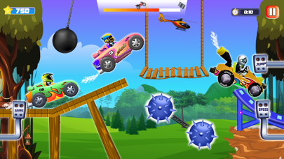 Bikes Stunt Downhills Racing iPhone screenshot 5 - Games app