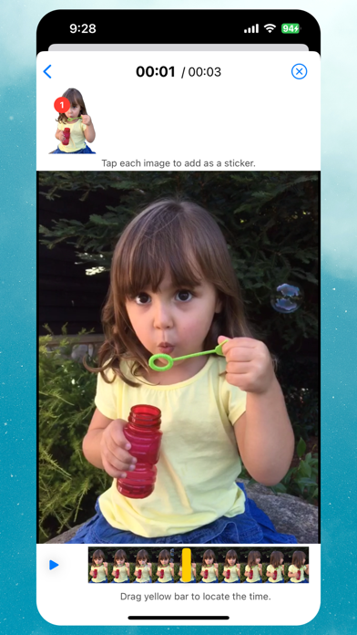 Clear Sticker Widget Screenshot