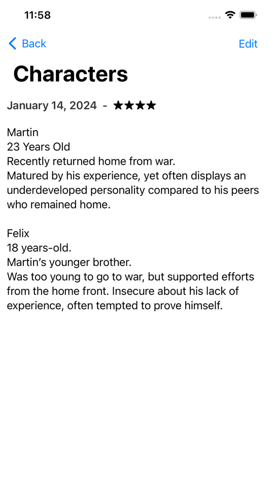 #1. Dynamic Writer (iOS) 由: Paul Maxwell