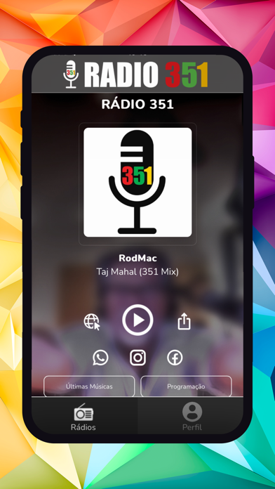 Radio 351 Screenshot