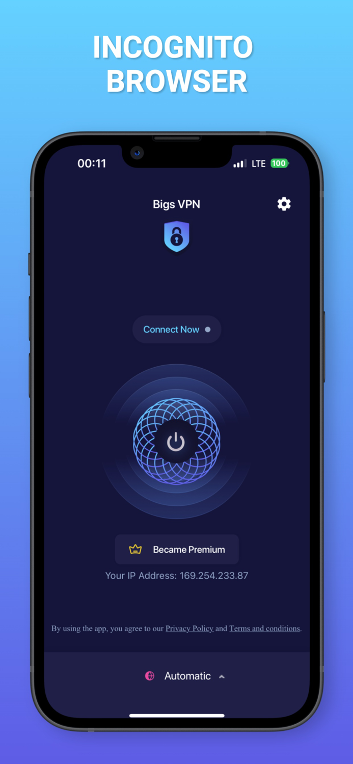 Bigs VPN - Unlimited Proxy