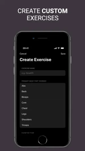 Set & Rep Counter Workout Log screenshot 4