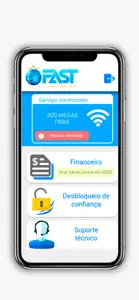 Fast - Central do Cliente screenshot #2 for iPhone