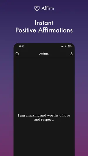 Affirm - Positive Affirmations screenshot 2