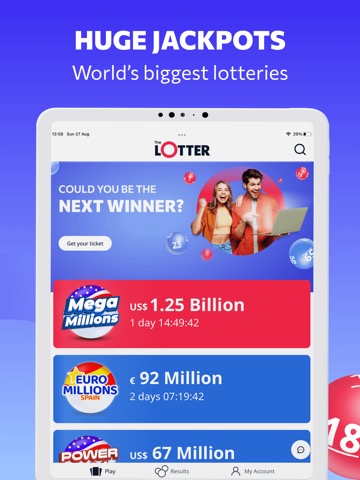 theLotter - Play Lotto Onlineのおすすめ画像1