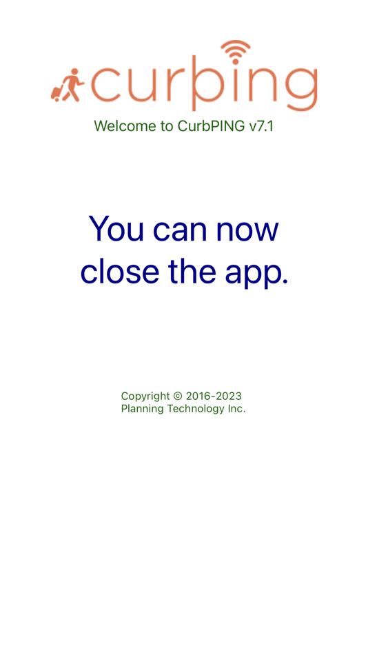 #8. CurbPING (iOS) 由: Planning Technology Inc.