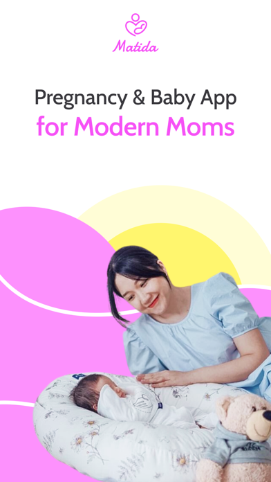 Matida Pregnancy & Baby App Screenshot