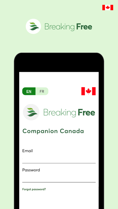 Breaking Free Companion Canada Screenshot