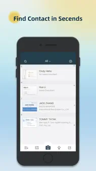 Samcard- business card scanner iphone bilder 2