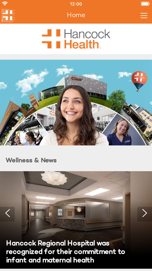 #1. Hancock Hub (iOS) 由: Hancock Health