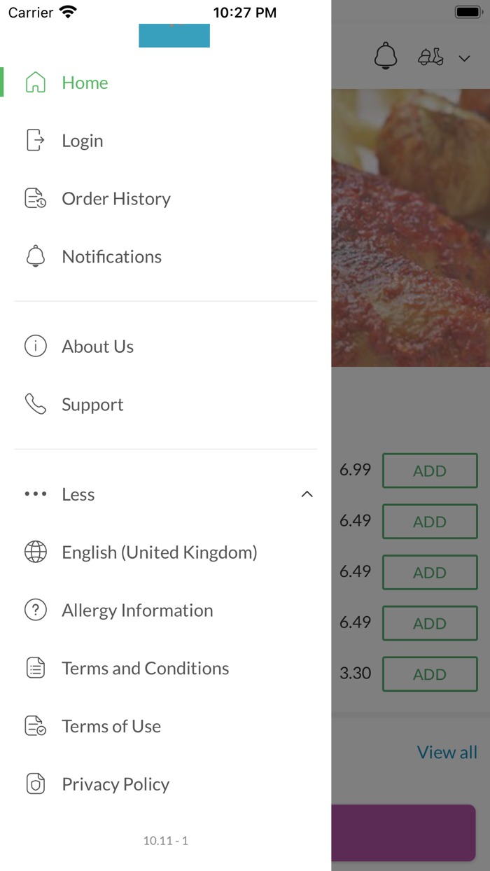 Rooster Chicken Nottingham