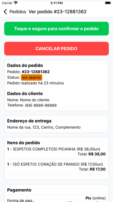 Bora Delivery para Empresas Screenshot