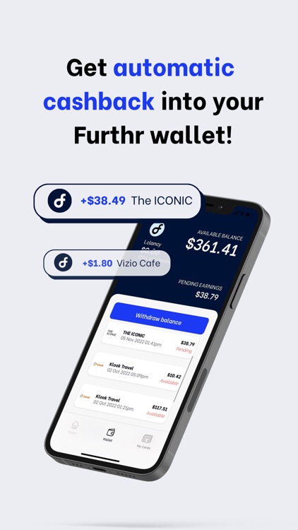 Furthr - Automatic Cashback screenshot-3