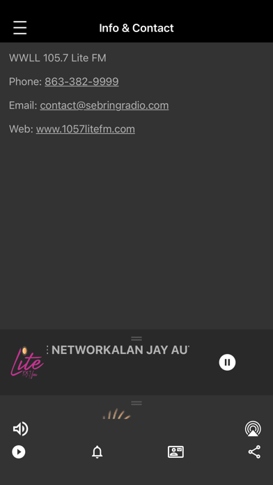 1057 Lite FM Screenshot