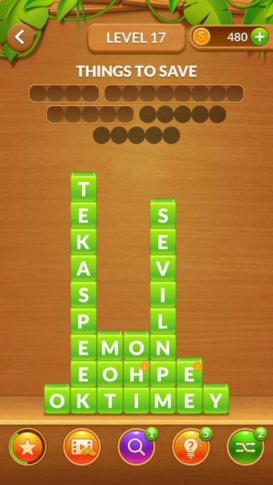 Word Burst - Stacks Word Games Screenshot