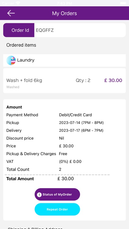 Xcel Dry Cleaners screenshot-5