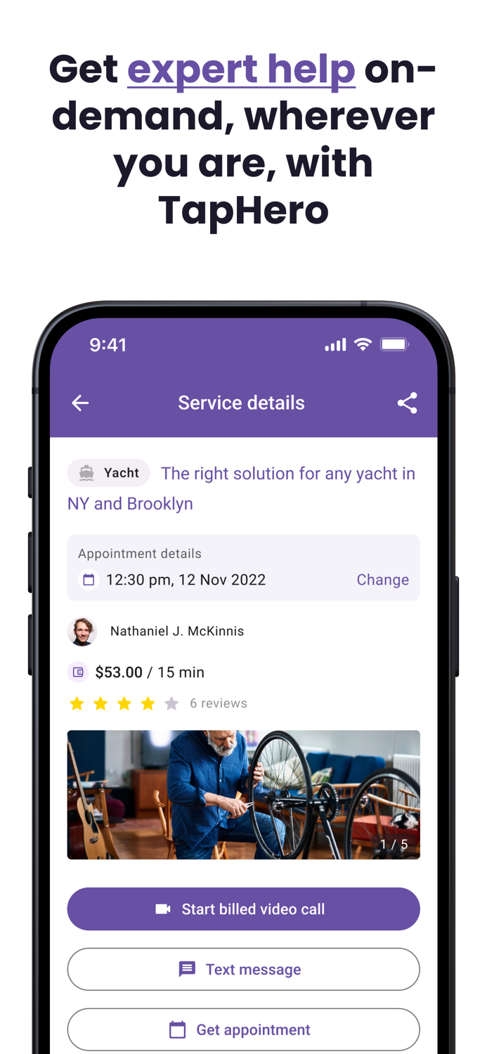 TapHero - Realtime Help