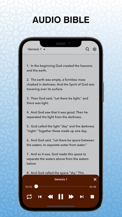 Good News Bible (GNB). Screenshot