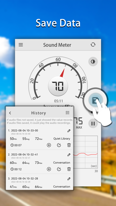 Sound Meter & Noise Detector Screenshot