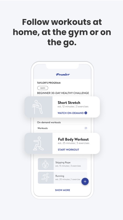 Premier Fitness Family screenshot-3