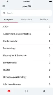 palmem: em quick reference aid iphone screenshot 1