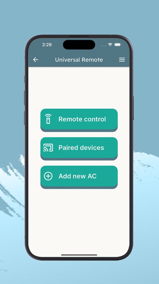 #1. Universal remote for AC (iOS) 由: brahim essaghir