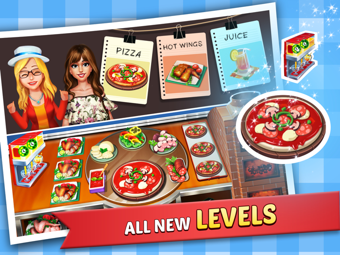 Food Court Hamburger Cooking