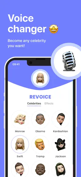 Game screenshot Celebrity voice change effects mod apk