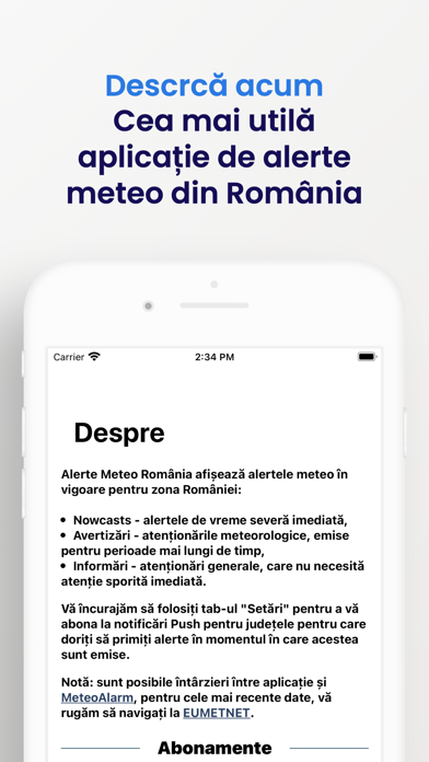 Alerte Meteo Romania Screenshot