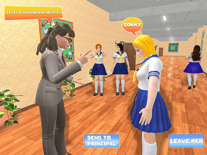 High School Sakura Teacher 3D