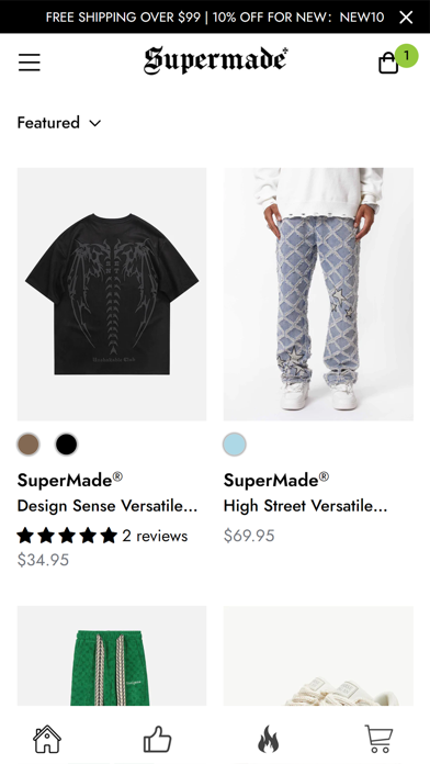 Shop Thesupermade Screenshot