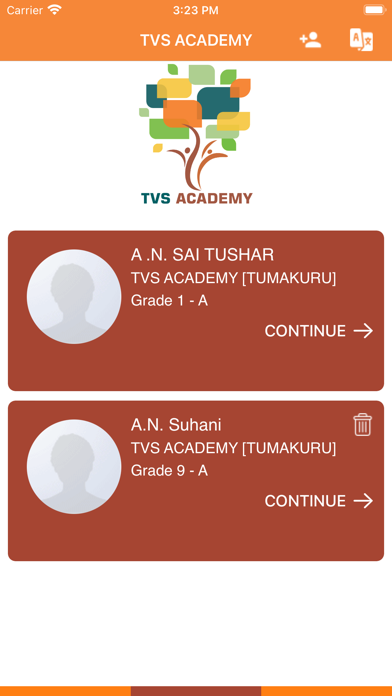 TVS EDUCATIONAL SOCIETY Screenshot