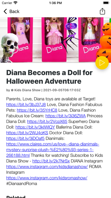 Watch Diana Shows Screenshot