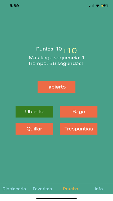 Diccionario Aragonés Screenshot