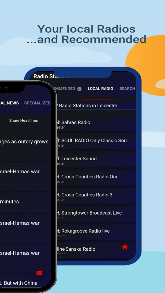 Twend App Trendings and Radios