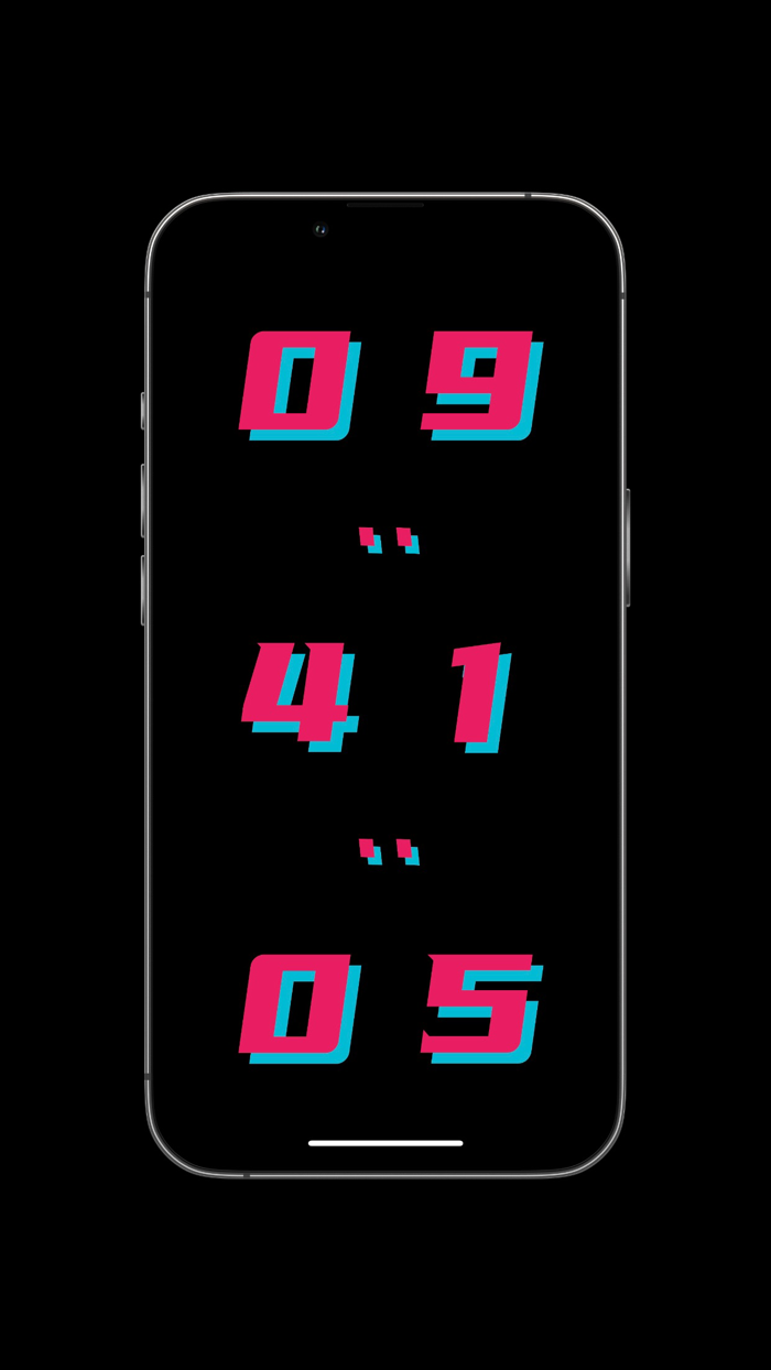 Cyber Clock Kanji and Pixel