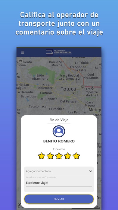 Transporte Empresarial Screenshot