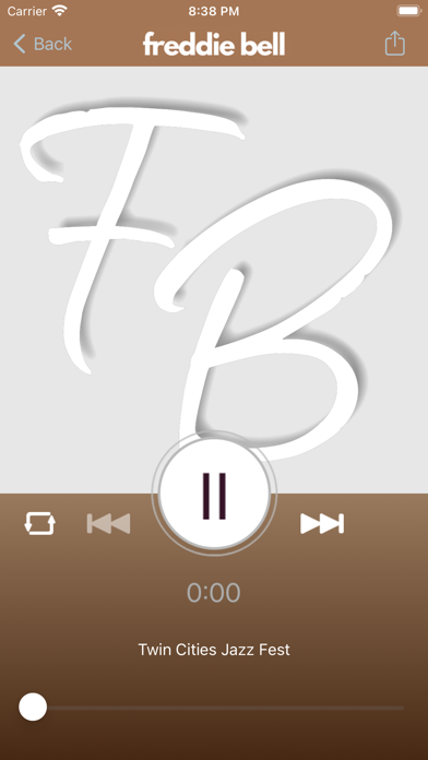 Freddie Bell Radio Shows Screenshot