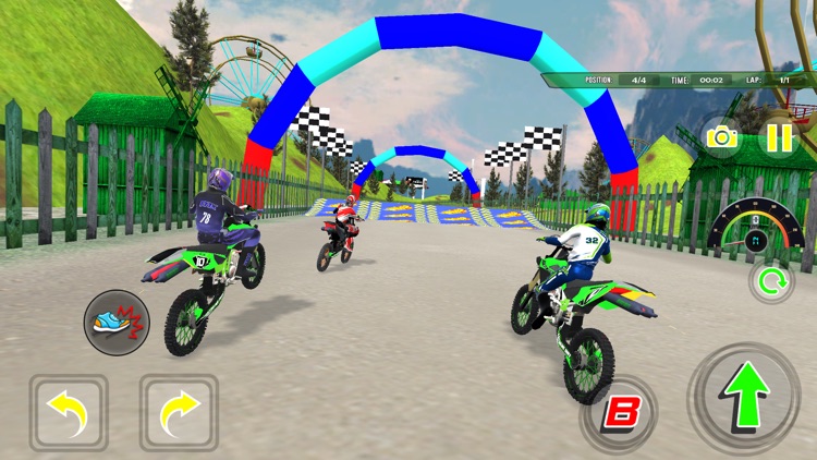 Motocross Stunt Race Bike Game screenshot-3