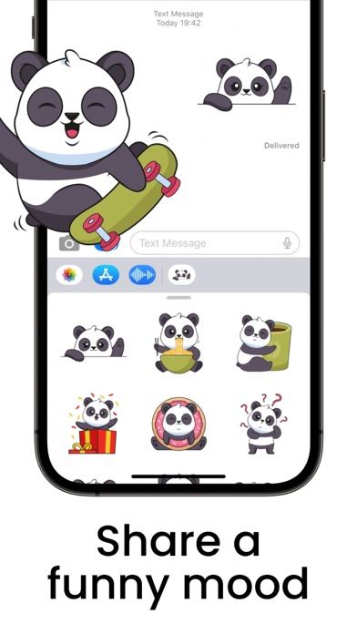 cutest panda Screenshot