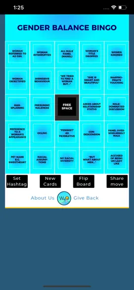 Game screenshot Gender Balance Bingo hack