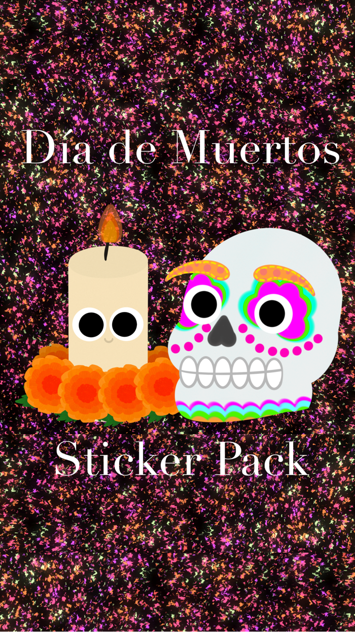 Día de Muertos Sticker Pack