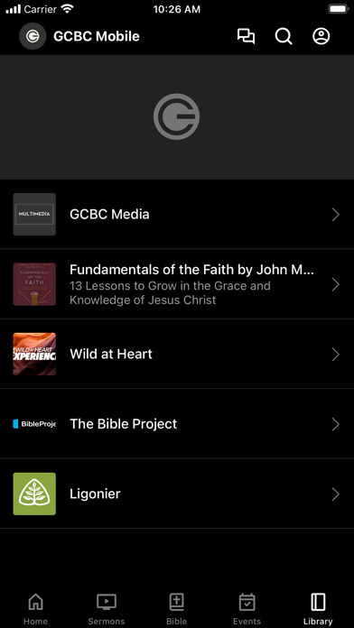 Grace Covenant Baptist Church Screenshot