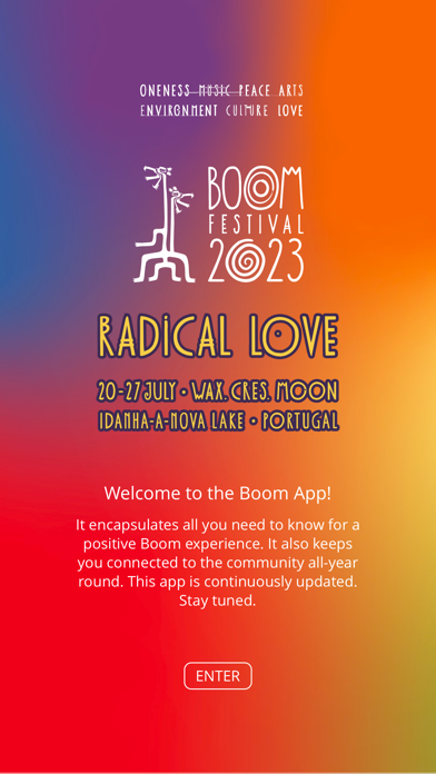 Boom Festival Screenshot