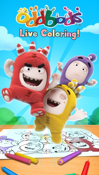 Oddbods Live Coloring (AR) Screenshot