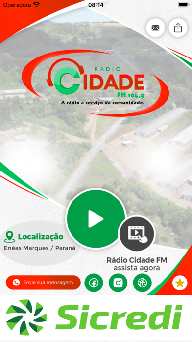 Radio Cidade 104.9 - ENEAS FM Screenshot
