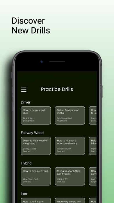Golf Swing Thoughts Screenshot