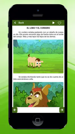 Game screenshot Spanish kids story with audio hack